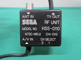 Sega Saturn -- RF Unit[No Antenna connector] -- HSS-0110. *JAPAN*  SS. 14573