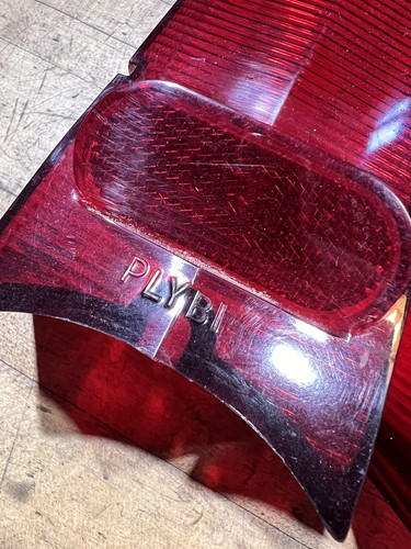 MOPAR 1957 Plymouth Fury tail light lens Pair - Picture 4 of 7