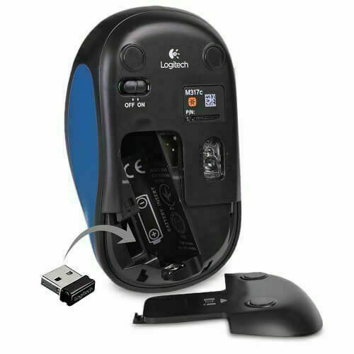 Logitech M317 Wireless Optical Mouse Many New Colors To Choose From M325 M185 - Picture 40 of 149