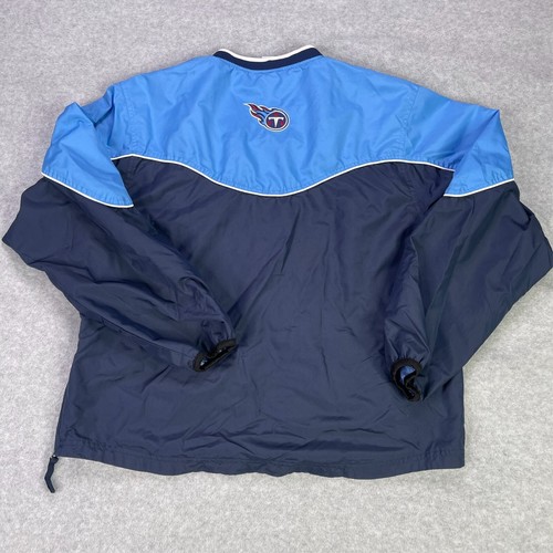 NFL Team Apparel Tennessee Titans 1/4 Zip Pullover Youth Sz Xl Jacket Football - Picture 2 of 9