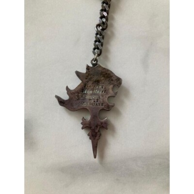 Square Final Fantasy VIII SQUALL SLEEPING LION HEART Silver