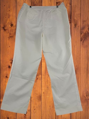 Anne Klein Solid White Dress Pants Womens Size 16 - Picture 2 of 5