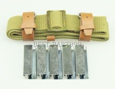 Mosin Nagant CANVAS Sling For 1891/30 91/30 M38 M39 M44 /w 10 PCS Stripper Clips