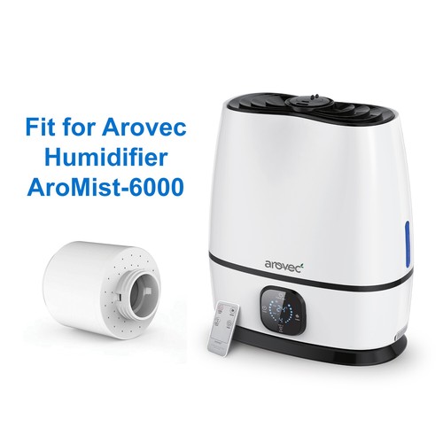 *Arovec Genuine Water Filter, Compatible to AroMist-6000 Humidifier (2-Pack) - Picture 2 of 2