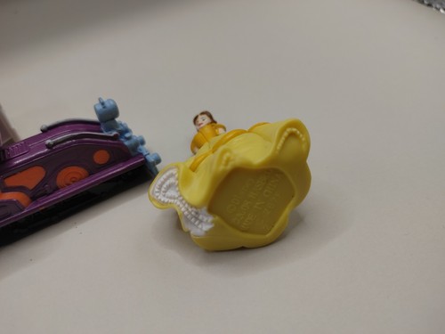 Lot Of 3 Toy Figurines, 2008 Disney Belle, Shopkins, Train Toys - Picture 5 of 5