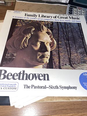 Beethoven The Pastoral Sixth Symphony Album1 Vinyl Family Library Of Great Music