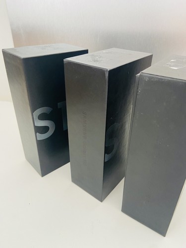 📦Lot 3 Boîtes Vides Samsung Galaxy S10 Noir Officiel Remplacement avec Notice📦 - Photo 7 sur 8