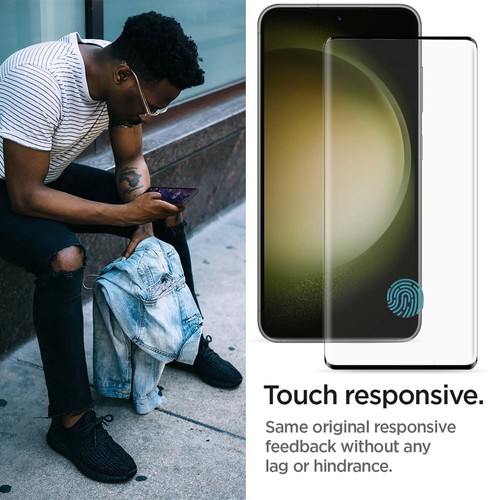 Clear Tempered Glass Screen Protector For Samsung Galaxy S23/S23 Plus/Ultra/FE - Picture 5 of 16