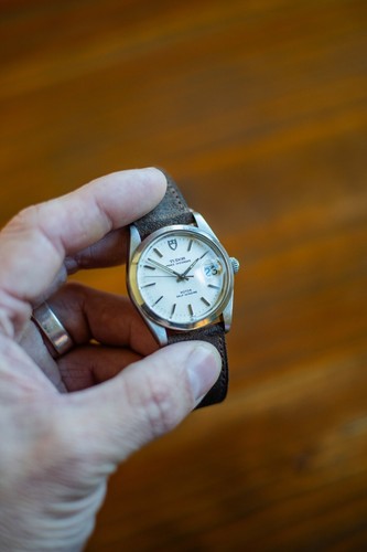 Tudor Prince Oysterdate Linen Dial 34mm 1988 NeoVintage - Picture 5 of 6