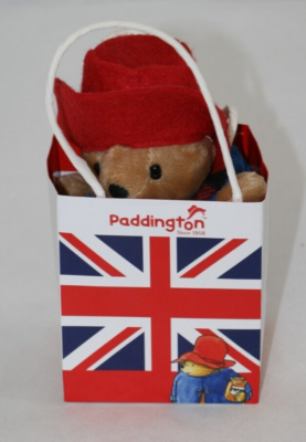 Rainbow Designs Classic Paddington Bear in Union Jack Bag Baby