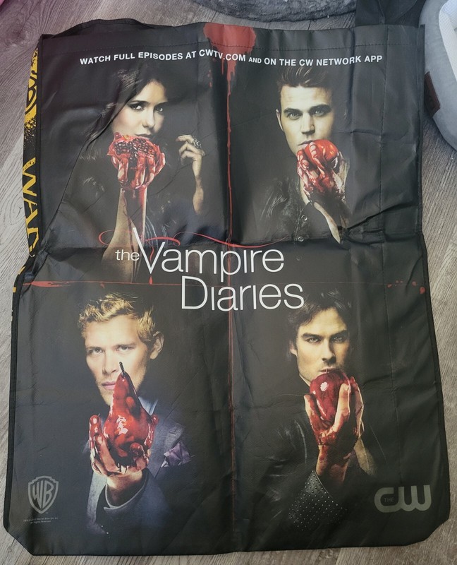 San Diego Comic Con 2012 WB Vampire Diaries CWTV Swag Bag Large Tote  