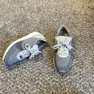 Ara Shoes Lilly Gray Knit Sneaker Walking Comfort Lace Up Fusion UK 5 US 7.5
