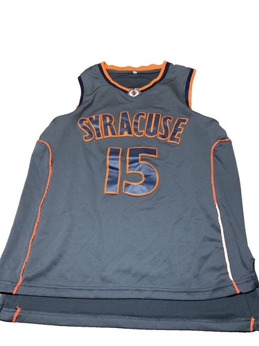 Nike Syracuse Orange Basketball Jersey Anthony #15 Size L Navy