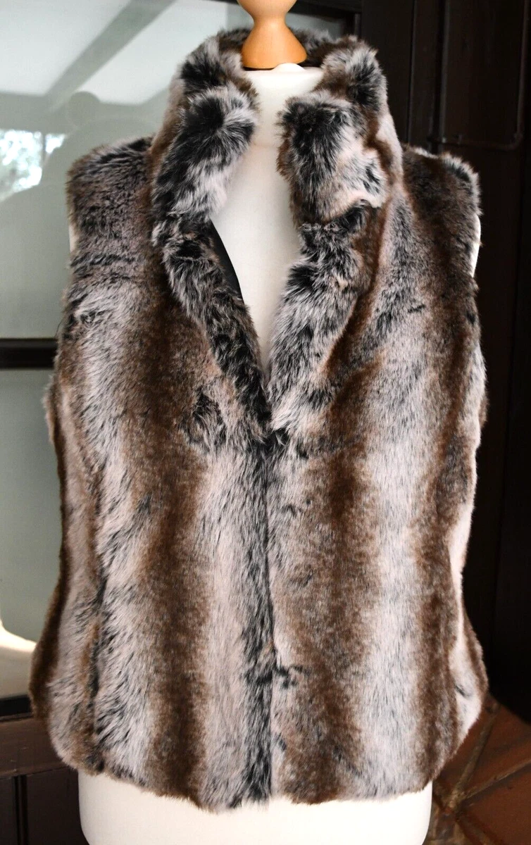 Laura ashley fur best sale gilet