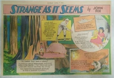 Strange As It Seem: California Giant Redwoods Migration ! by Hix from 4/9/1939