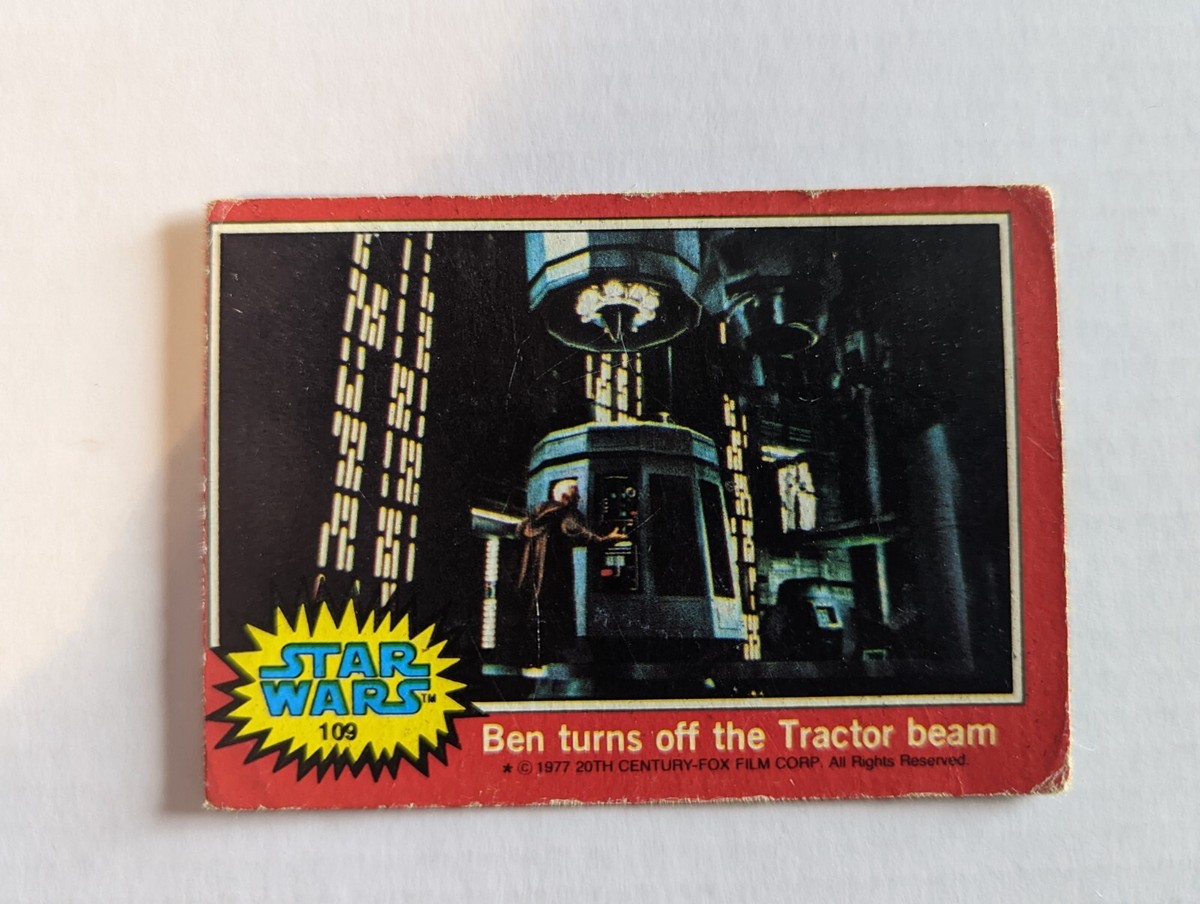Star Wars Trading Card (Topps, 1977, Series 2 - Red Border) #109