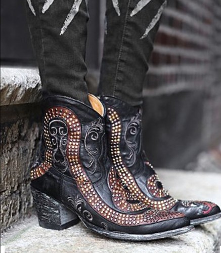 L1177-1 OLD GRINGO SNAKE BLACK GOLD 