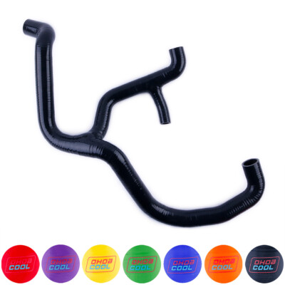 Silicone Radiator Upper Coolant Hose for VW Mk3 Golf-GTI Jetta Cabrio ABA Black