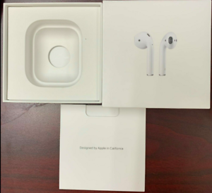 2 box Genuine Apple AirPods 2nd Generation Box include Instruction Tray &  Manual | eBay