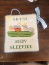 Baby Sleeping Sign for Front Door ,bedroom Door,Do Not Knock or Ring -