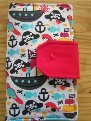Windeltasche, Pamperstasche, Wickeltasche - Piraten - Bild 1 von 3