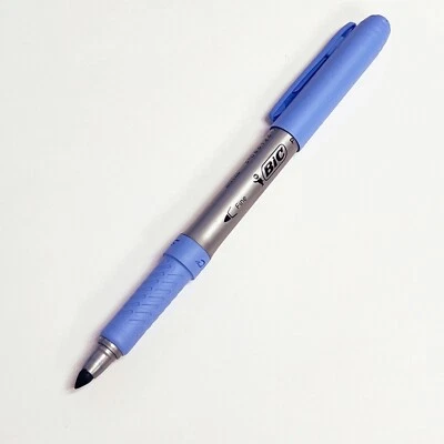 25 BIC Intensity Marker FINE Tip BLUE SKIES BLUE 25 Count Markers NEW