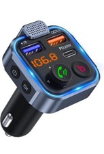 LENCENT Bluetooth 5.0 Transmitter for Car, Bluetooth Car Music