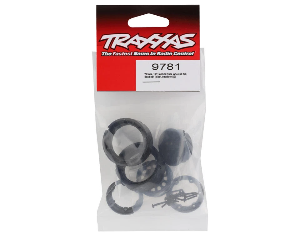 Traxxas Beadlock Felgen 1.0 schwarz TRX9781 TRX-4M Chevrolet K10 High Trail Edit - Bild 4 von 4