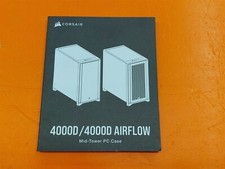                 Corsair 4000D Airflow Mid-Tower PC Case User Manual Guide Book