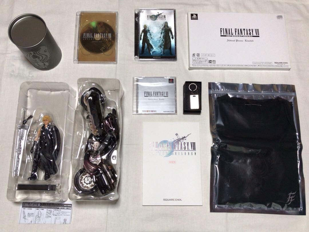 Final Fantasy VII 7 ADVENT CHILDREN PIECES LIMITED Edition