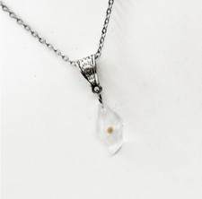 Mustard Seed Pendant Necklace, Mustard Seed Charm Necklace, Mustard Seed Faith