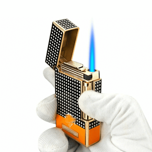 Cigar lighters Torch Jet Flame lighter Jet Flames Cigar Lighter Gift Box - Picture 4 of 7