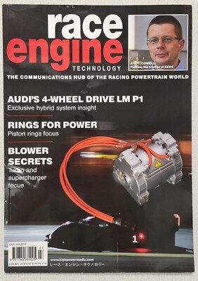 Race Engine Technology Magazine Dec/Jan 2013 Good Condition