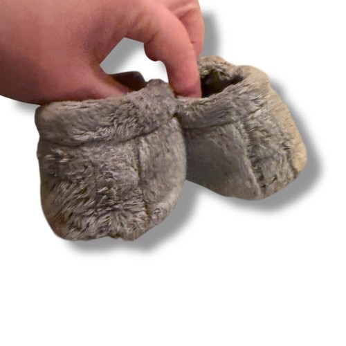 Ugg Bixbee Bootie Baby Infant Fuzzy Textile Upper Hook & Loop Closure Sz 02/03 - Picture 5 of 11