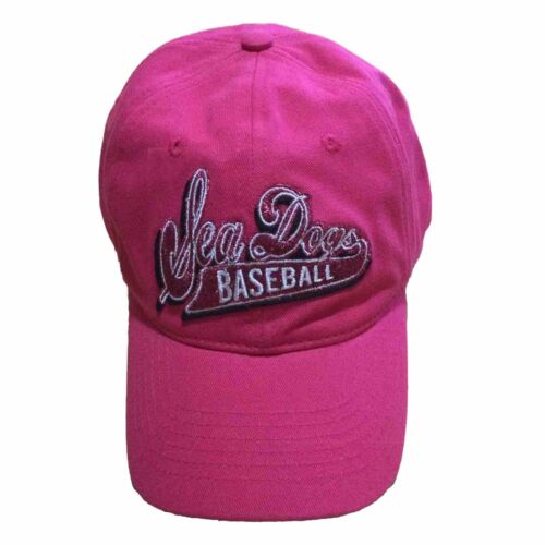 YOUTH GIRL Portland Sea Dogs PINK MiLB Minor League Baseball Adjustable Hat