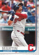 2019 Topps #358 Leonys Martin Cleveland Indians