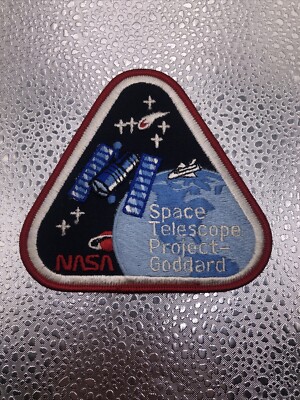 NASA Patch HUBBLE Space Telescope Project GODDARD Vintage 4''