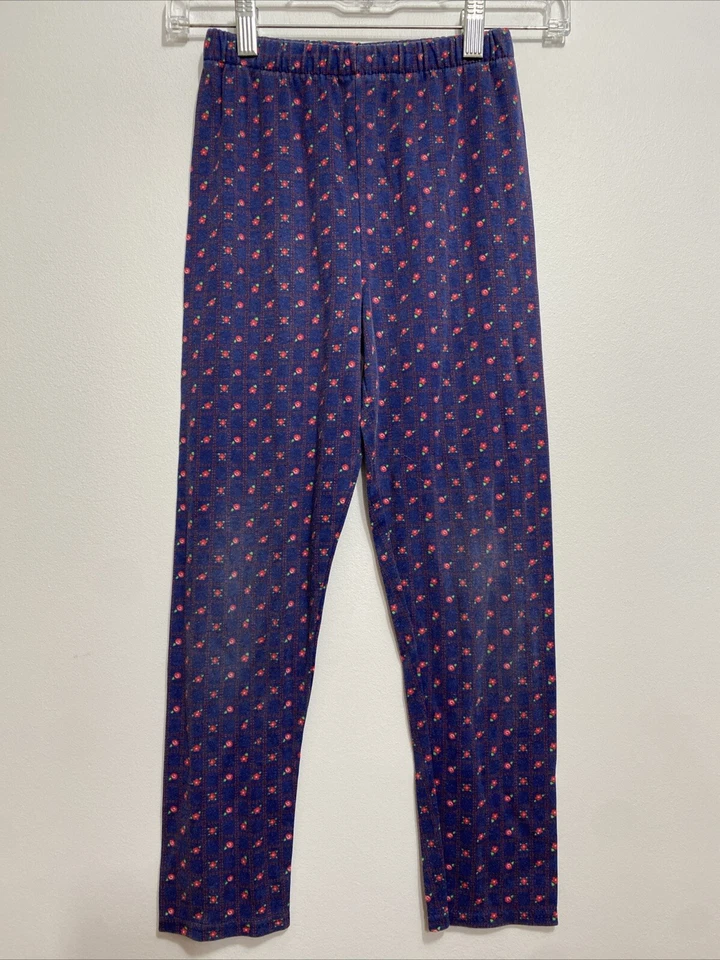 老式迪士尼小熊维尼 2 件连帽衫红色图形 + Sweats 蓝色/红色 M 7/8 — 第 3/4 张图片