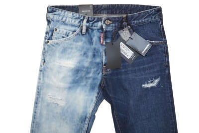 DSQUARED2 COOL GUY JEANS MOD S71LB1172 SIZE 48 100% AUTHENTIC