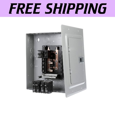 Durable 100 Amp Main Breaker Load Center with Flush Mount for Easy Installation