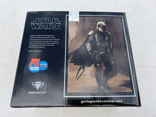 SDCC 2020 EXCLUSIVA STAR WARS MANDALORIAN ARMADURA BESKAR ESCALA 1/6 BUSTO NUEVO SIN ABRIR - Imagen 2 de 3