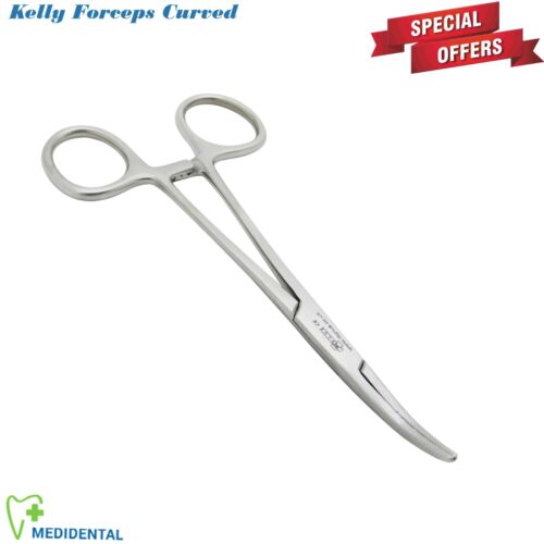 Hemostatic Forceps KELLY Crile Mosquito Pet Hair Care Dental Trim CE - Picture 7 of 14