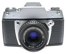 Ihagee EXA-IIa 35mm Film Camera Meyer Optik Domiplan 2.8/50