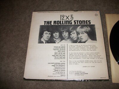 ROLLING STONES 12 X 5 LP - London LL 3402 MONO - ARL -6493 A1 - EX