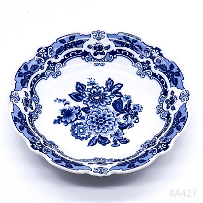 Vintage Wallendorf 1764 Porzellan Prunkteller Zierteller Echt Kobalt | 27x5cm