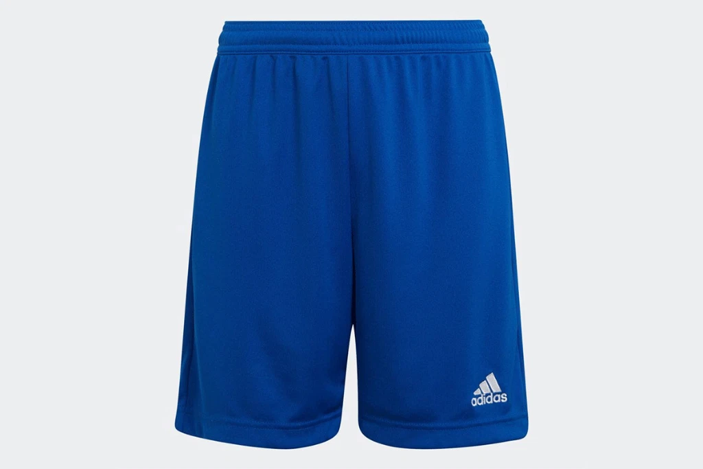 adidas Entrada  Shorts Kids Blue Football Soccer Sport