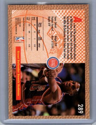 1992-93 Fleer #289 Dennis Rodman | eBay