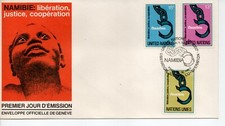 United Nations First Day of Issue Stamp - NAMIBIA