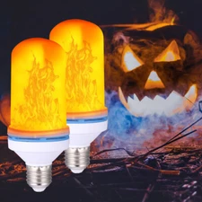 1~3pcs Flickering Bulb LED Flame Light E27 Bulbs Light Bulbs Gas Flames Outdoor