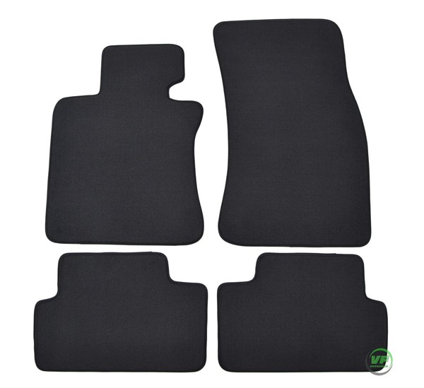 Velour FußMatten Automatten FüR Bmw 6Er E63 2004-2010 4-Tlg Antrazit-image